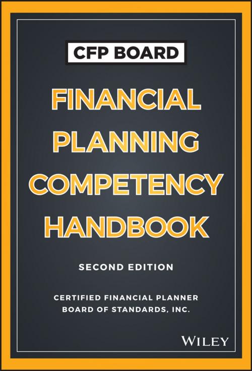 Cover of the book CFP Board Financial Planning Competency Handbook by CFP Board, Wiley