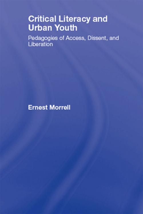 Cover of the book Critical Literacy and Urban Youth by Ernest Morrell, Taylor and Francis
