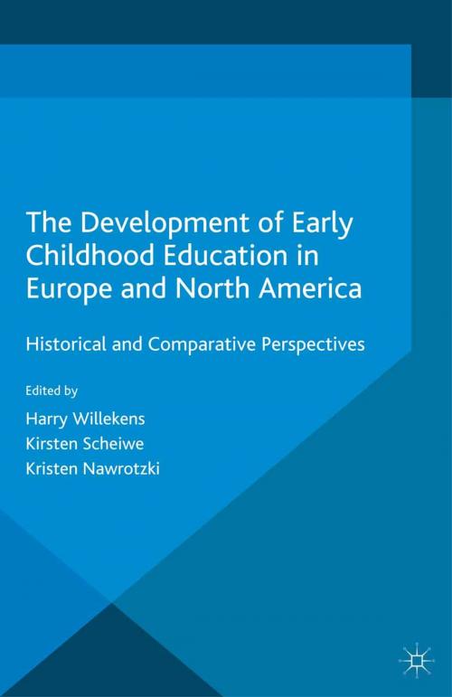Cover of the book The Development of Early Childhood Education in Europe and North America by , Palgrave Macmillan UK