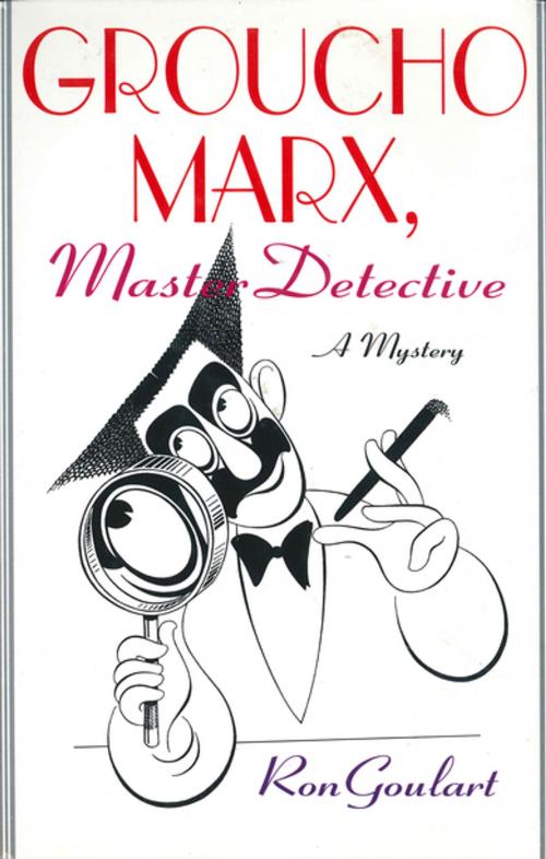 Cover of the book Groucho Marx, Master Detective by Ron Goulart, St. Martin's Press