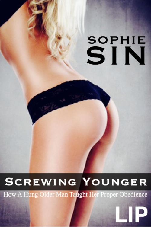 Cover of the book Screwing Younger by Sophie Sin, Lunatic Ink Publishing
