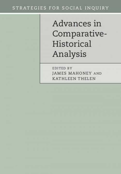 Cover of the book Advances in Comparative-Historical Analysis by , Cambridge University Press