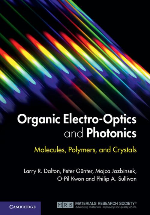 Cover of the book Organic Electro-Optics and Photonics by Larry R. Dalton, Peter Günter, Mojca Jazbinsek, O-Pil Kwon, Philip A. Sullivan, Cambridge University Press