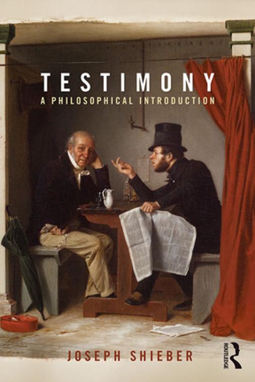 Cover of the book Testimony by Joseph Shieber, Taylor and Francis
