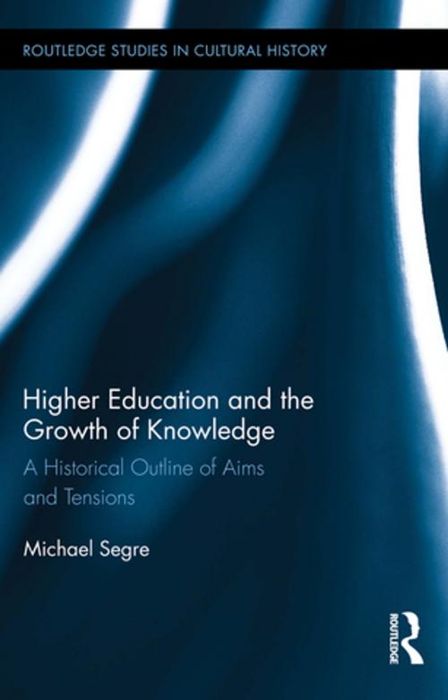 Cover of the book Higher Education and the Growth of Knowledge by Michael Segre, Taylor and Francis