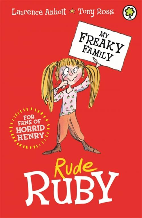Cover of the book Rude Ruby by Laurence Anholt, Hachette Children's