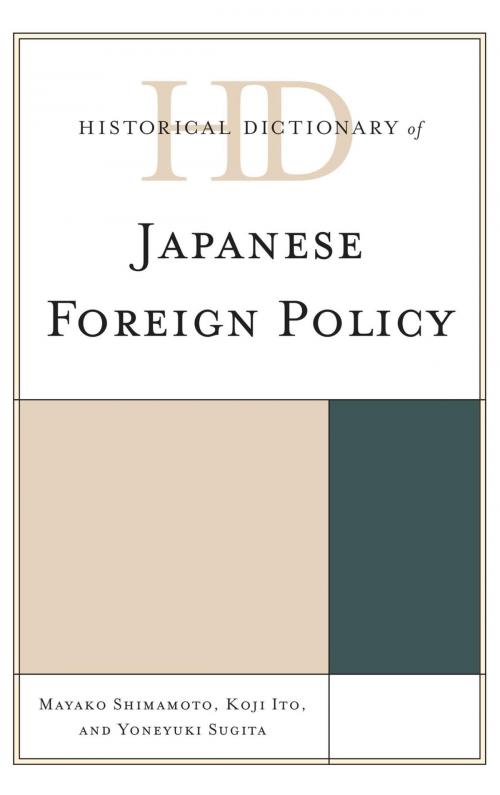 Cover of the book Historical Dictionary of Japanese Foreign Policy by Mayako Shimamoto, Koji Ito, Yoneyuki Sugita, Rowman & Littlefield Publishers
