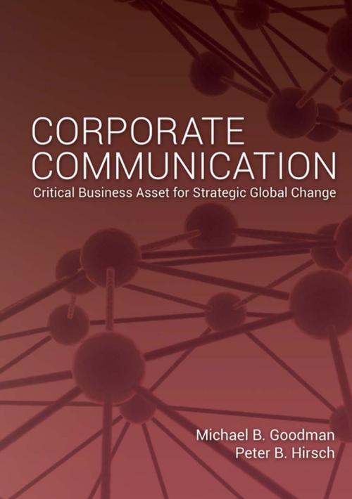Cover of the book Corporate Communication by Peter B. Hirsch, Michael Goodman, Peter Lang