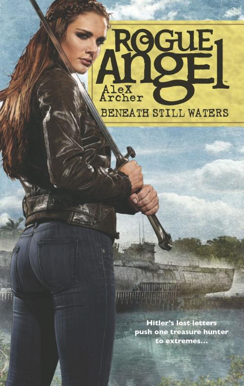 Cover of the book Beneath Still Waters by Alex Archer, Worldwide Library