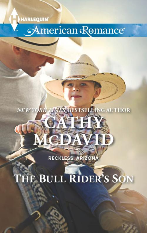 Cover of the book The Bull Rider's Son by Cathy McDavid, Harlequin