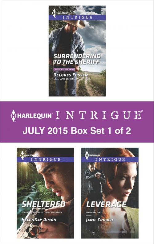 Cover of the book Harlequin Intrigue July 2015 - Box Set 1 of 2 by Delores Fossen, HelenKay Dimon, Janie Crouch, Harlequin