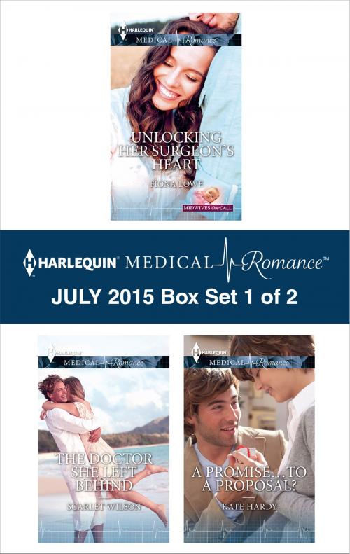 Cover of the book Harlequin Medical Romance July 2015 - Box Set 1 of 2 by Fiona Lowe, Scarlet Wilson, Kate Hardy, Harlequin