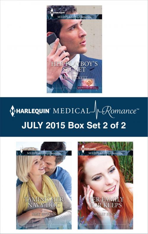 Cover of the book Harlequin Medical Romance July 2015 - Box Set 2 of 2 by Tina Beckett, Amy Ruttan, Molly Evans, Harlequin