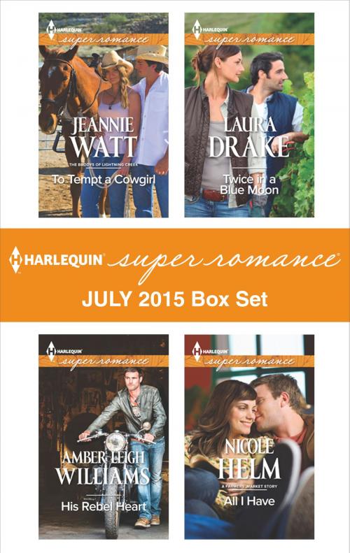 Cover of the book Harlequin Superromance July 2015 - Box Set by Jeannie Watt, Amber Leigh Williams, Laura Drake, Nicole Helm, Harlequin