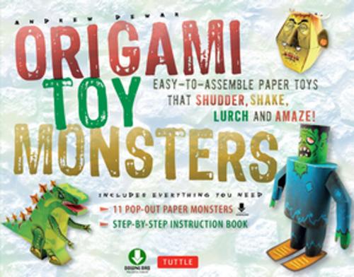 Cover of the book Origami Toy Monsters Kit Ebook by Andrew Dewar, Tuttle Publishing
