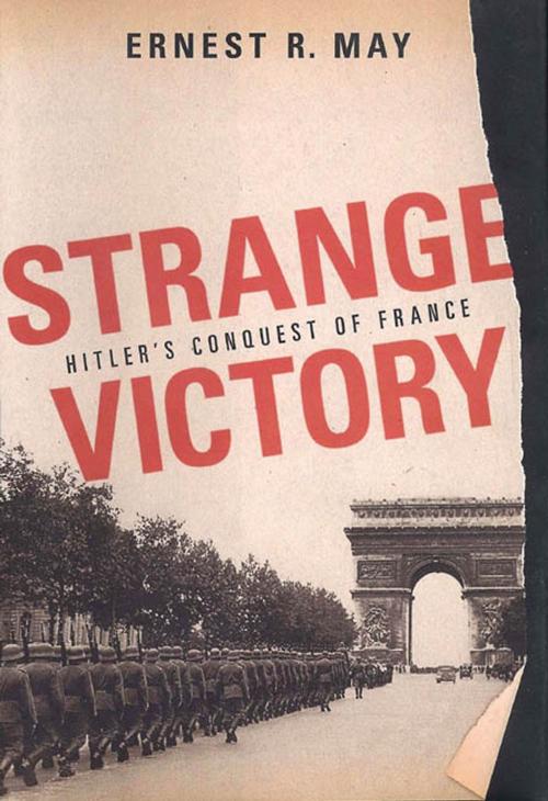 Cover of the book Strange Victory by Ernest R. May, Farrar, Straus and Giroux