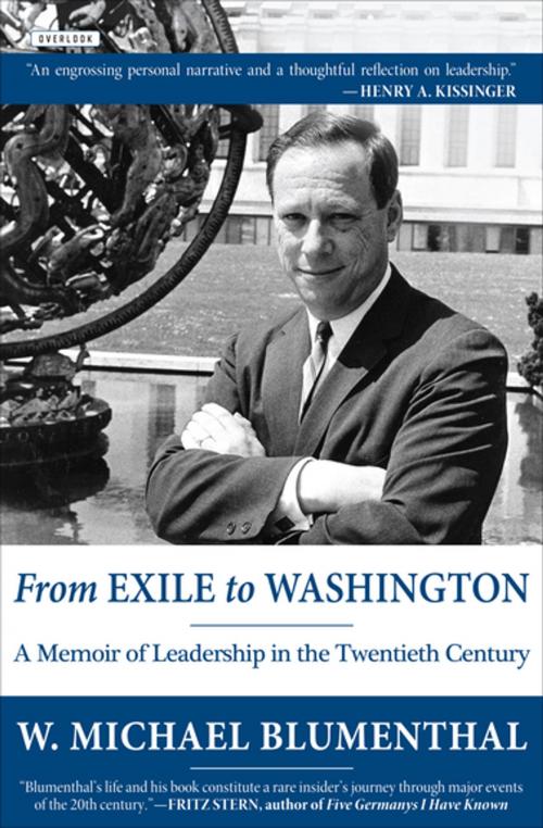 Cover of the book From Exile to Washington by W. Michael Blumenthal, ABRAMS (Ignition)