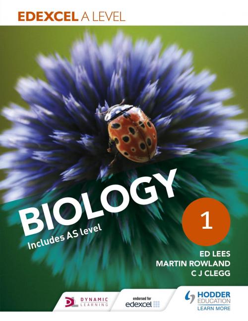 Cover of the book Edexcel A Level Biology Student Book 1 by Ed Lees, Martin Rowland, C. J. Clegg, Hodder Education