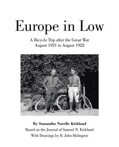 Cover of the book Europe in Low by Samantha Narelle Kirkland, Trafford Publishing