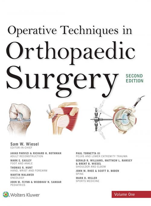 Cover of the book Operative Techniques in Orthopaedic Surgery by Sam W. Wiesel, Wolters Kluwer Health