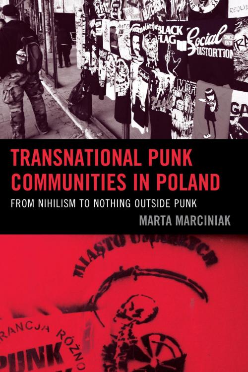 Cover of the book Transnational Punk Communities in Poland by Marta Marciniak, Lexington Books