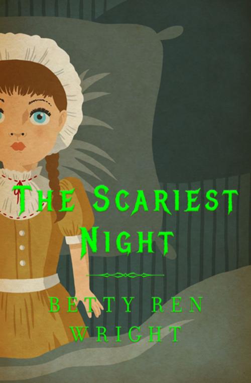 Cover of the book The Scariest Night by Betty R. Wright, Holiday House