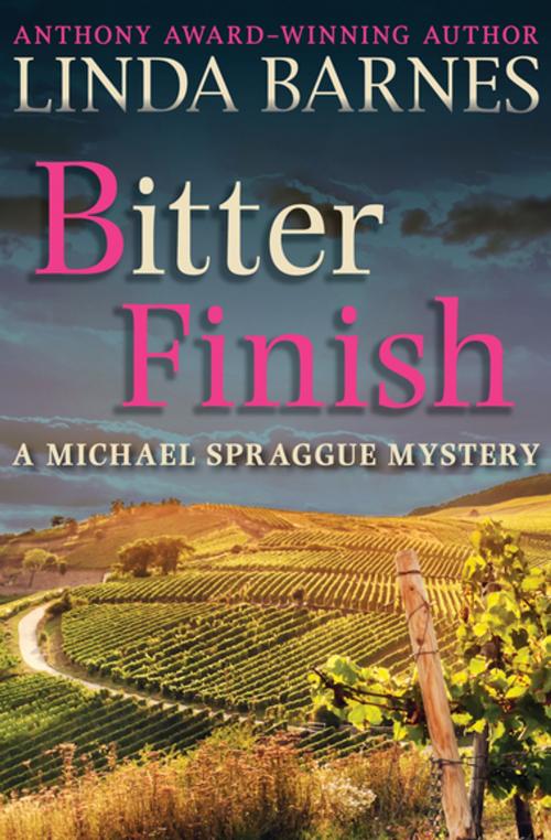 Cover of the book Bitter Finish by Linda Barnes, Open Road Media