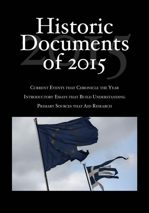 Cover of the book Historic Documents of 2015 by , SAGE Publications