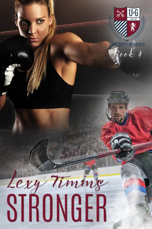 Cover of the book Stronger by Lexy Timms, Dark Shadow Publishing