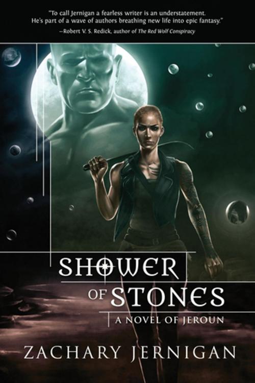Cover of the book Shower of Stones by Zachary Jernigan, Night Shade Books