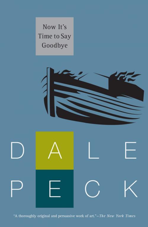 Cover of the book Now It's Time to Say Goodbye by Dale Peck, Soho Press