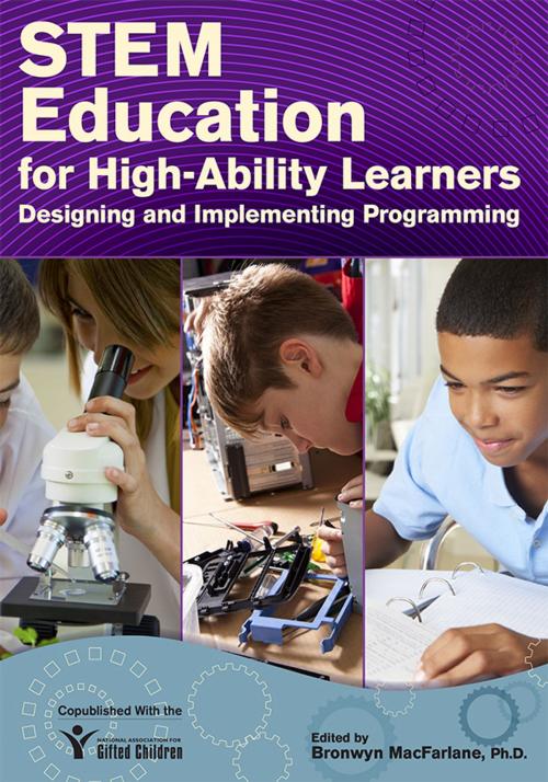 Cover of the book STEM Education for High-Ability Learners by Bronwyn MacFarlane, Sourcebooks