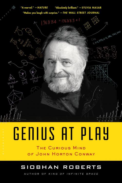 Cover of the book Genius At Play by Siobhan Roberts, Bloomsbury Publishing