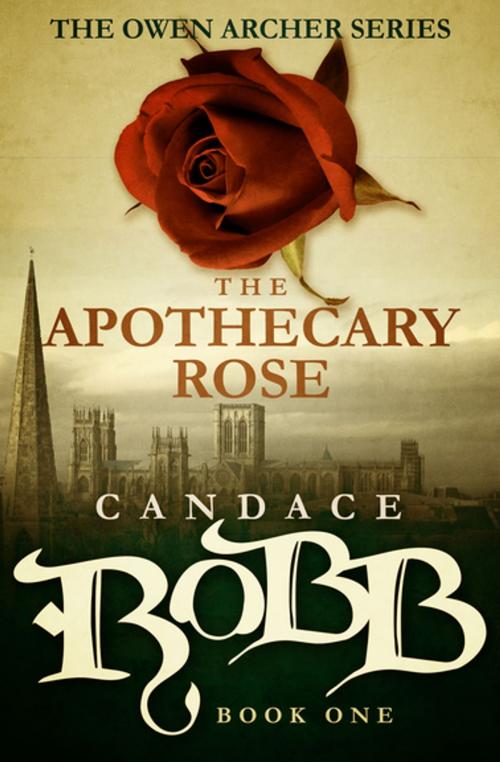 Cover of the book The Apothecary Rose by Candace Robb, Diversion Books