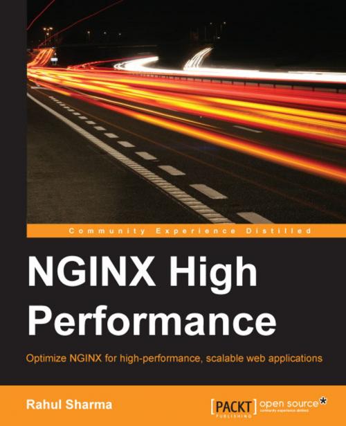 Cover of the book NGINX High Performance by Rahul Sharma, Packt Publishing