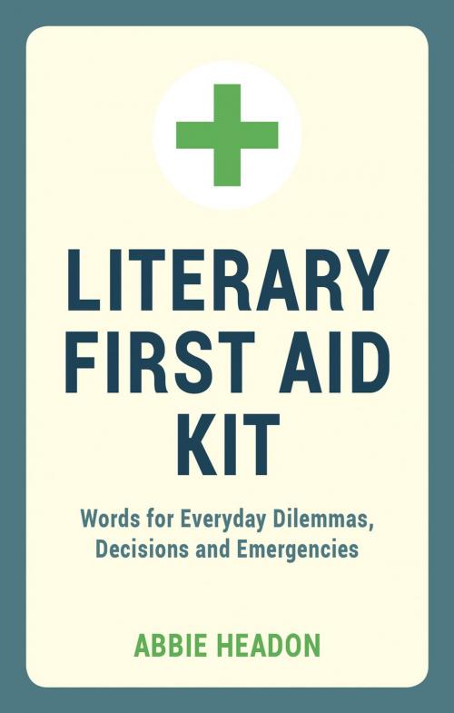 Cover of the book Literary First Aid Kit: Words for Everyday Dilemmas, Decisions and Emergencies by Abbie Headon, Summersdale Publishers Ltd