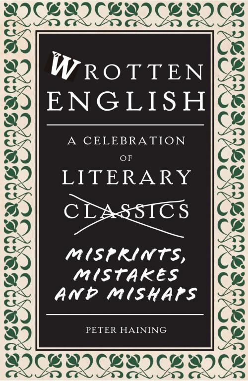 Cover of the book Wrotten English by Peter Haining, Pavilion Books