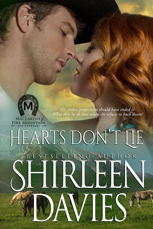 Cover of the book Hearts Don't Lie by Shirleen Davies, Avalanche Ranch Press LLC