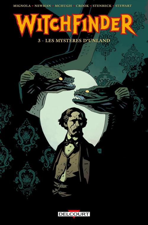 Cover of the book Witchfinder T03 by Kim Newman, Maura McHugh, Tyler Crook, Delcourt