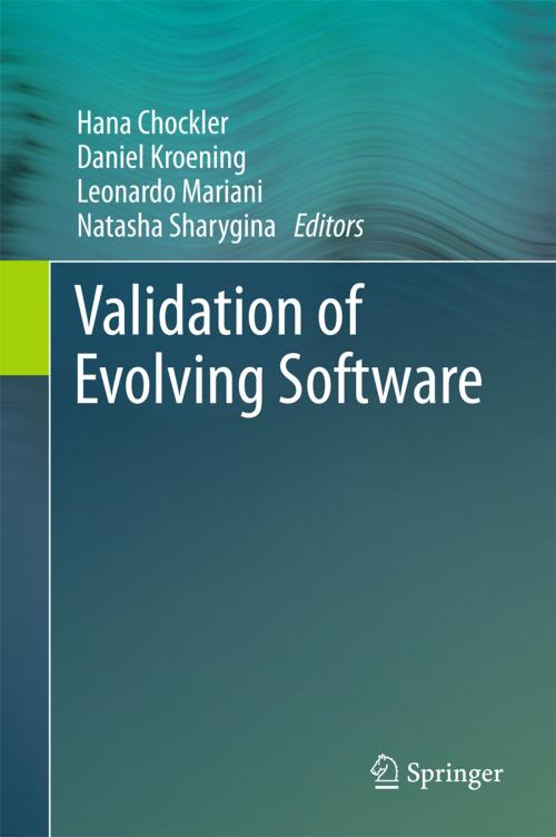 Cover of the book Validation of Evolving Software by , Springer International Publishing