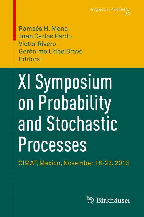 Cover of the book XI Symposium on Probability and Stochastic Processes by , Springer International Publishing