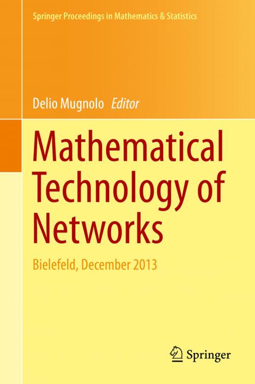 Cover of the book Mathematical Technology of Networks by , Springer International Publishing