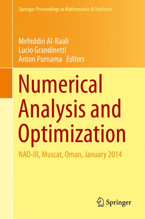 Cover of the book Numerical Analysis and Optimization by , Springer International Publishing