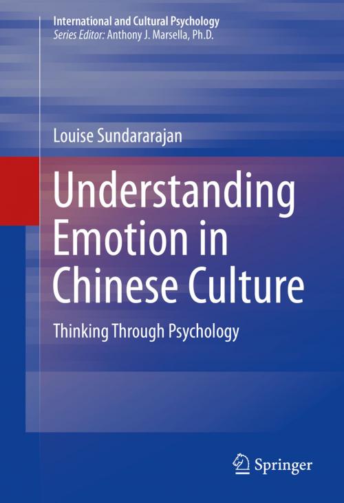 Cover of the book Understanding Emotion in Chinese Culture by Louise Sundararajan, Springer International Publishing