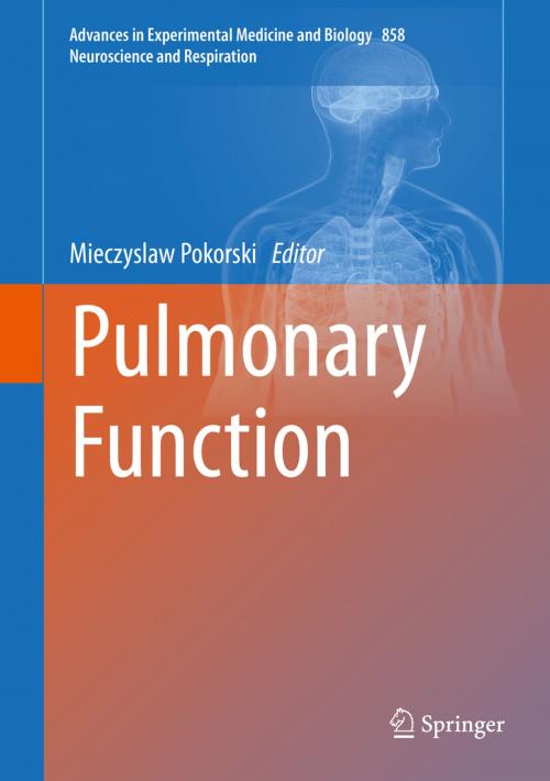 Cover of the book Pulmonary Function by , Springer International Publishing