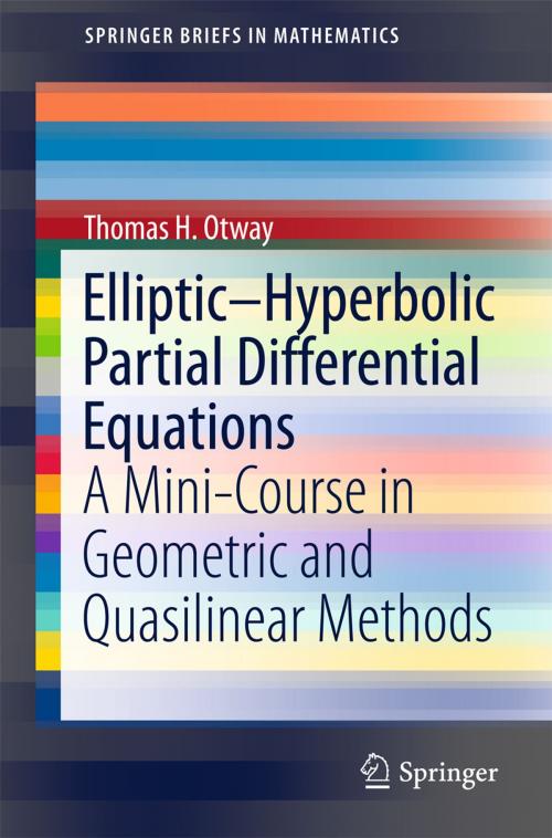 Cover of the book Elliptic–Hyperbolic Partial Differential Equations by Thomas H. Otway, Springer International Publishing
