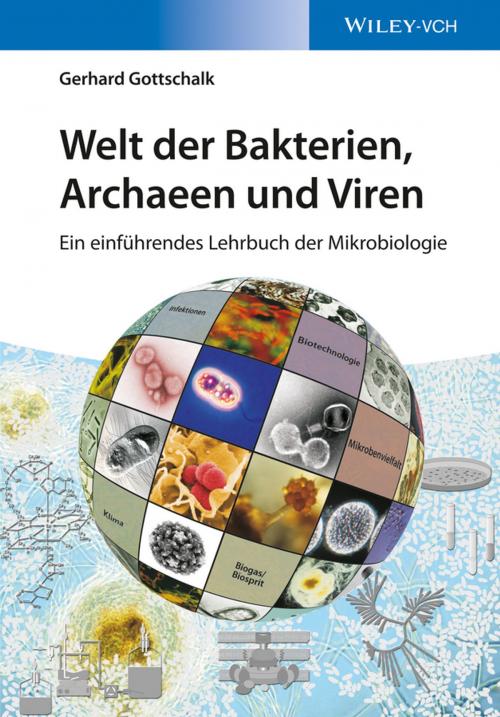 Cover of the book Welt der Bakterien, Archaeen und Viren by Gerhard Gottschalk, Wiley