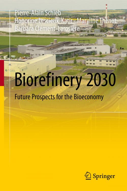 Cover of the book Biorefinery 2030 by Pierre-Alain Schieb, Honorine Lescieux-Katir, Maryline Thénot, Barbara Clément-Larosière, Springer Berlin Heidelberg