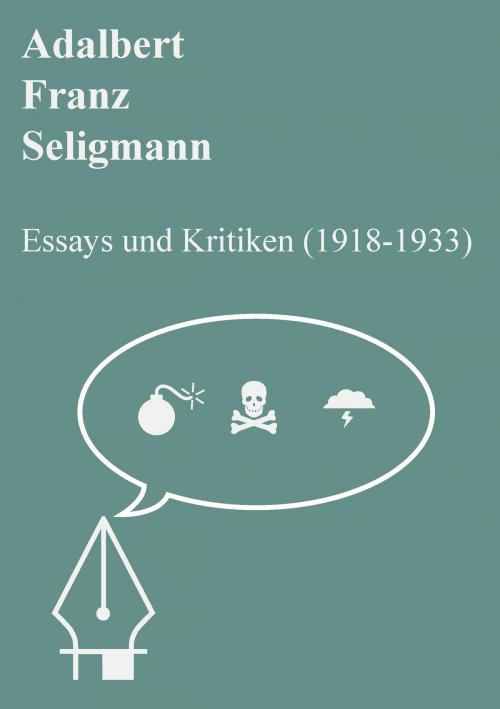 Cover of the book Adalbert Franz Seligmann by , Books on Demand
