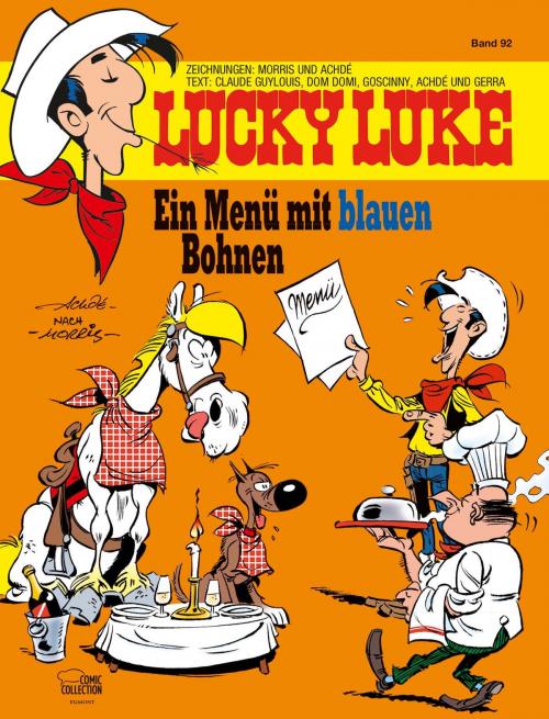 Cover of the book Lucky Luke 92 by Achdé, Morris, Claude Guylouis, Dom Dom, René Goscinny, Laurent Gerra, Egmont Ehapa Media.digital